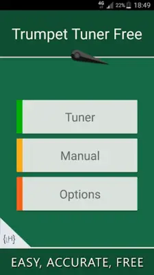 Trumpet Tuner - Precise & Fast android App screenshot 0