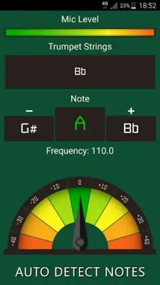 Trumpet Tuner - Precise & Fast android App screenshot 2