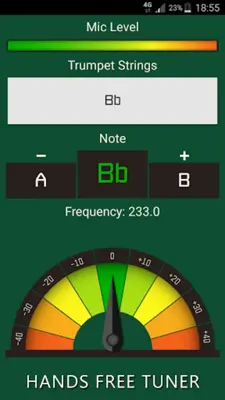 Trumpet Tuner - Precise & Fast android App screenshot 3